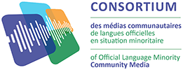 Portail du Consortium des médias communautaires de langues officielles en situation minoritaire